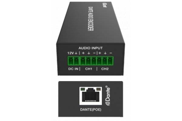 ALTIMIUM - Encodeur DANTE Audio Analogique 2 canaux avec PoE-0
