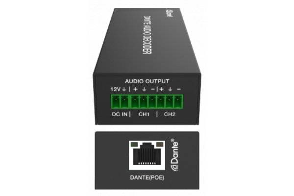 ALTIMIUM ALT-D2AUD - Décodeur DANTE Audio Analogique 2 canaux avec PoE-0