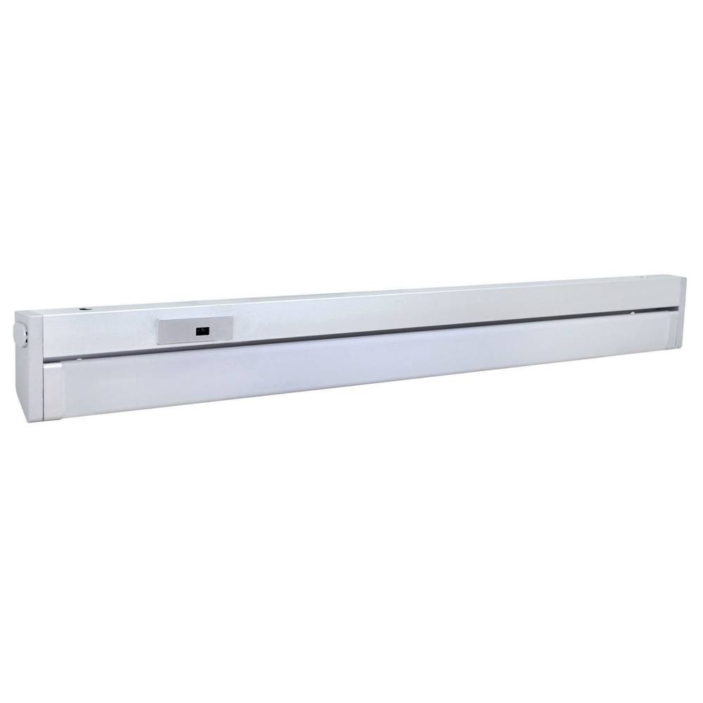 Réglette LED orientable argent 10W 935 lm 3000K interrupteur infrarouge intensité variable Gar. 5 ans-0
