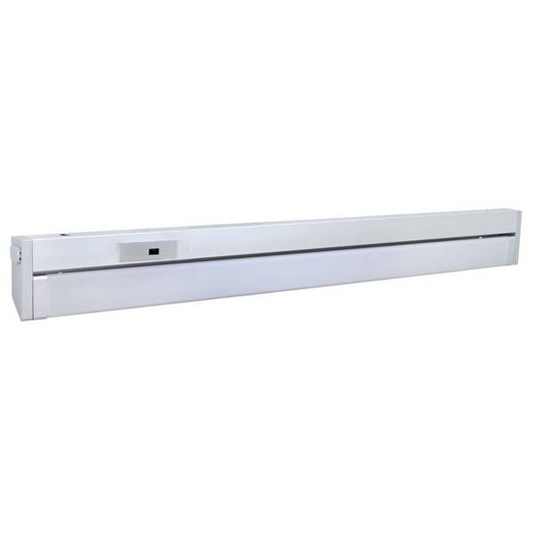Réglette LED orientable argent 10W 935 lm 3000K interrupteur infrarouge intensité variable Gar. 5 ans