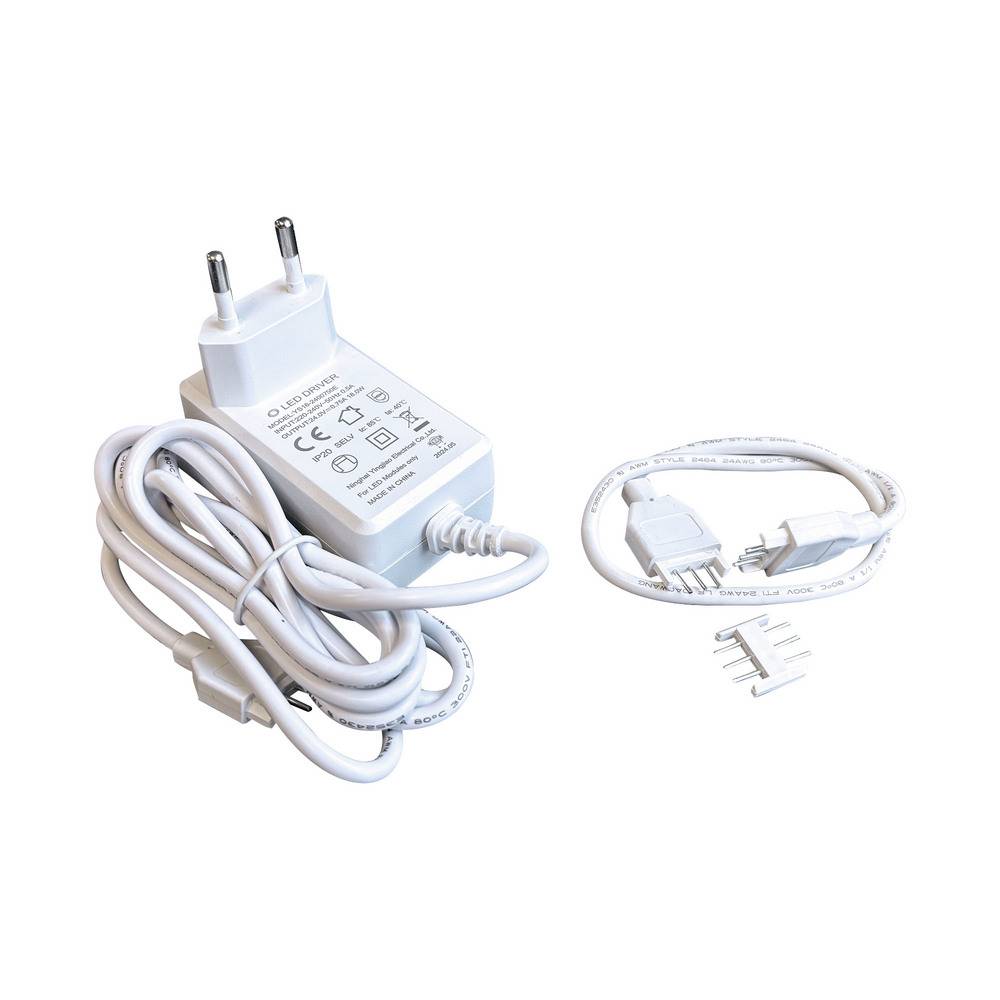 Réglette LED Blanc 8W, 560 lm, 2700-4000-6500K, extra-plate, infrarrouge, intensité variable, garantie 5 ans - Tibelec-1
