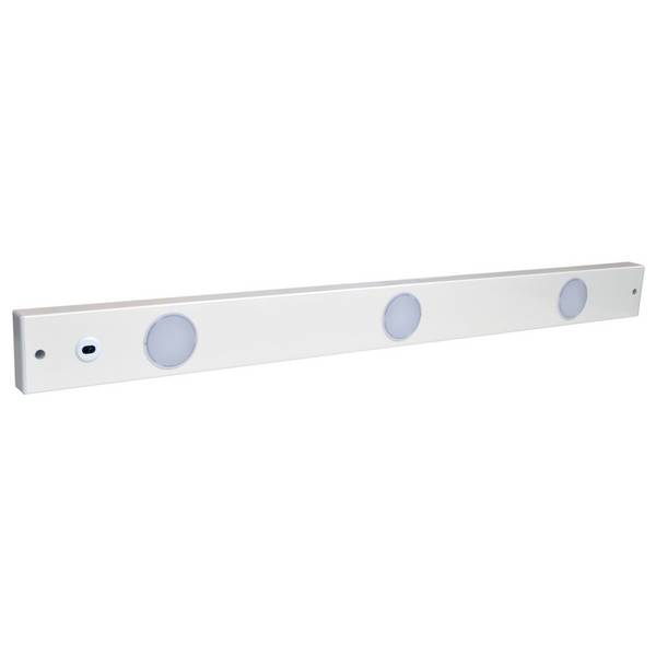 Réglette LED Blanc 10W, 935 lumens, 4000K, interrupteur infrarouge, bornier connexion intégré, garantie 5 ans - Tibelec
