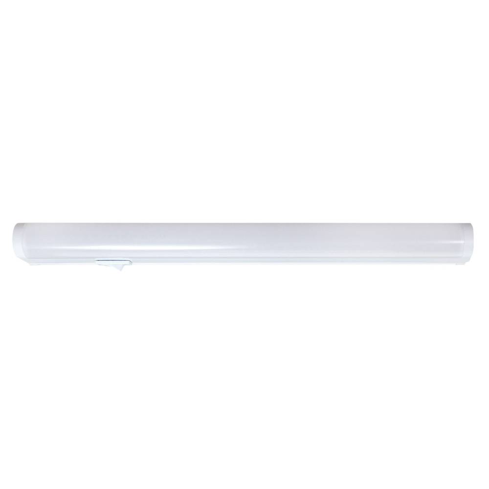 Réglette LED Blanc 18W, 1600 lumens, 4000K, interrupteur on/off, bornier de connexion intégré, garantie 5 ans - Tibelec-1