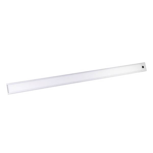 Réglette LED Blanc 3.6W, 250 lm, 4000K, recheargable, extra plat, inter. On/Off/Auto, intensité variable - Tibelec