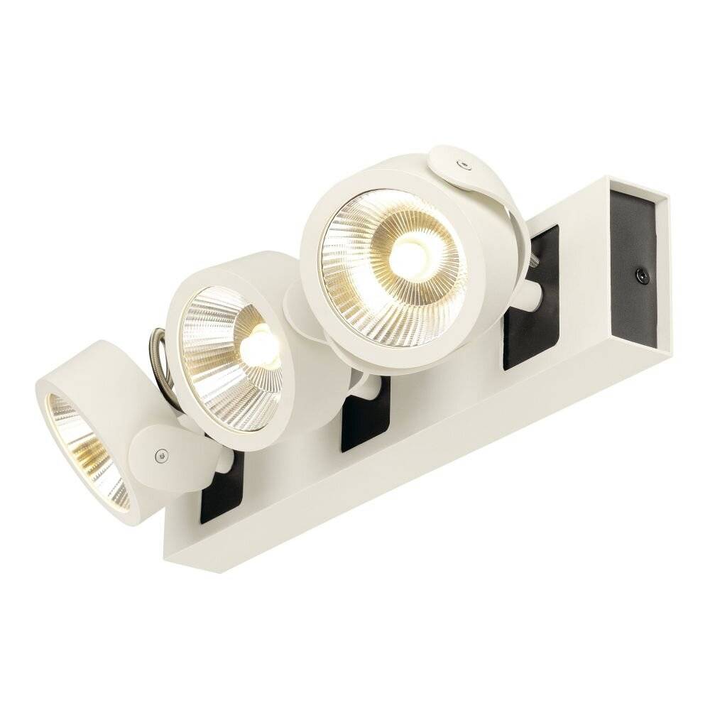 Image du prix pour SLV 1000132 Plafonnier LED 47 W blanc, noir