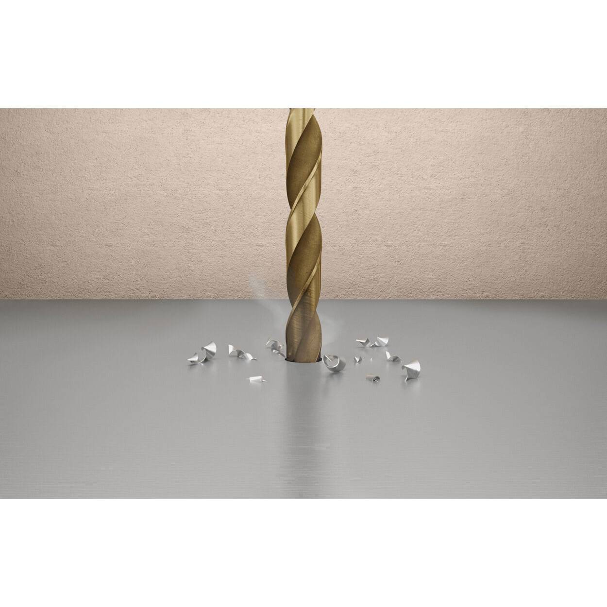FISCHER Foret acier HSS-G 5% Cobalt taillé meulé Ø4mm-1