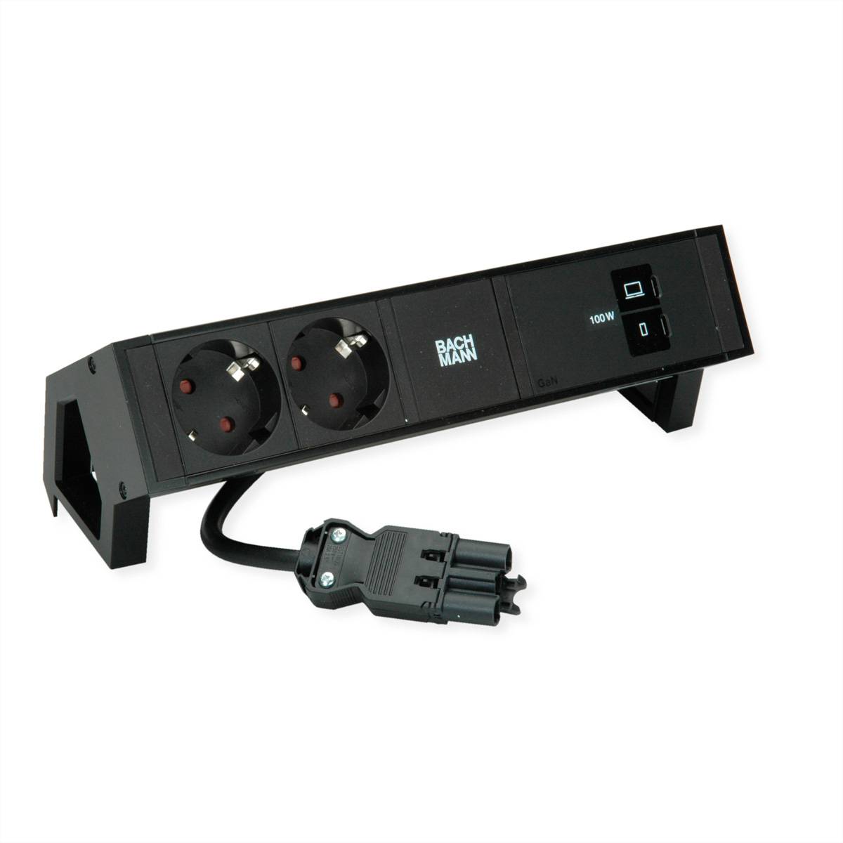 Bachmann BACHMANN DESK2 2x CEE7/3, USB-C, USB-Cha Cache 1 pc(s)-4