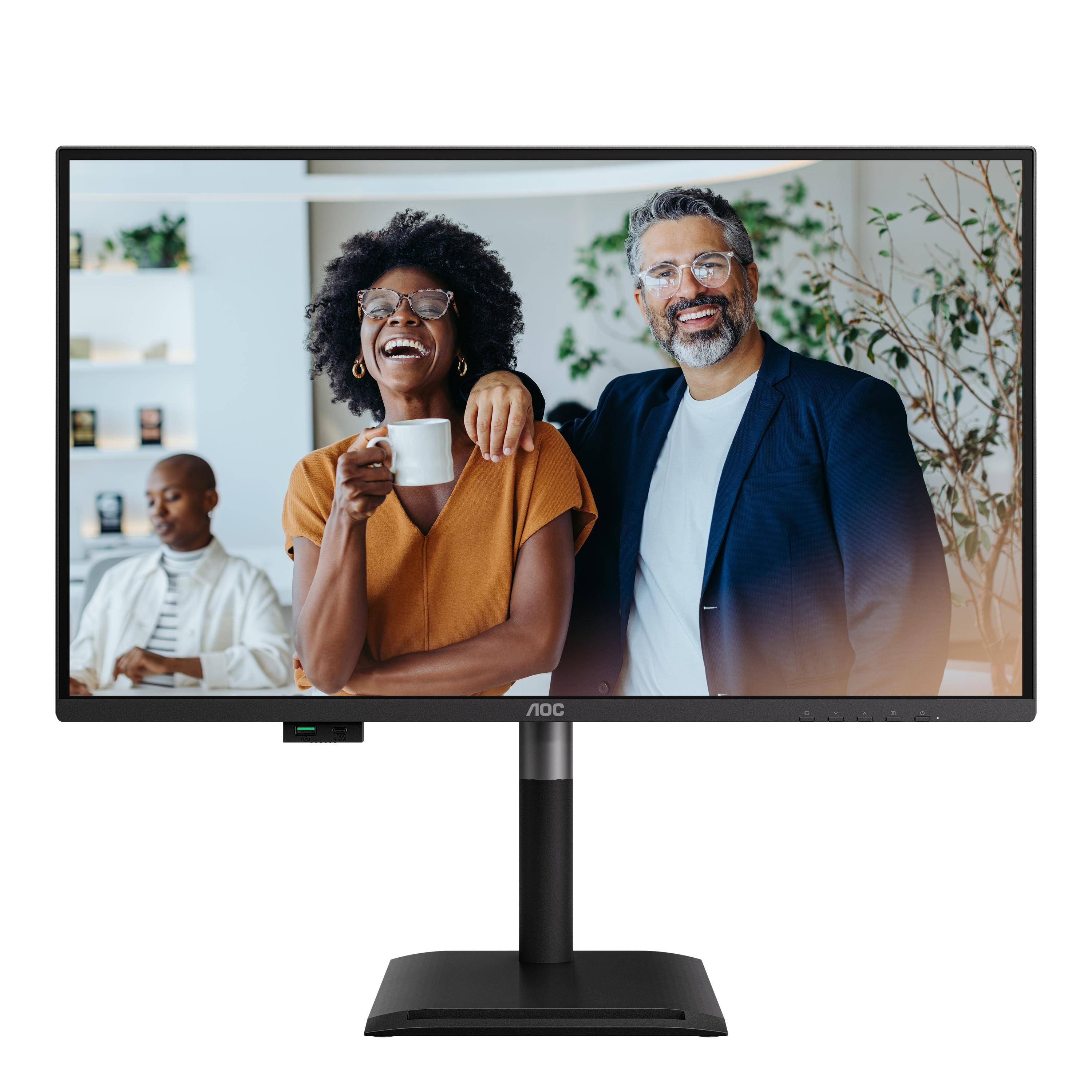 AOC Q27P4CV 27p IPS QHD 120Hz 4ms HDMI 2.0 DP USB C DP Alt Mode PD 96W HAS-1