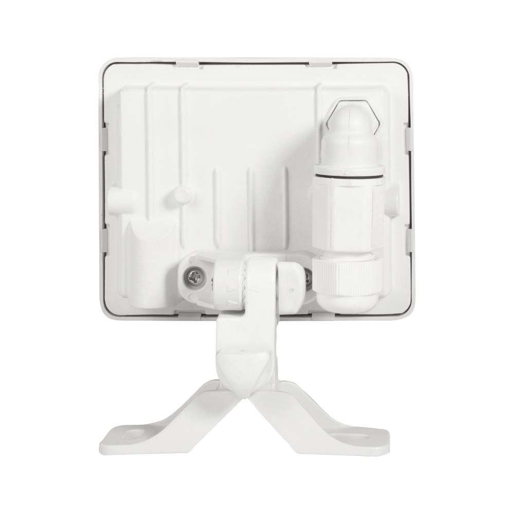 Projecteur LED Blanc 10W, 940 lumens, IP65, 4000K Blanc-neutre, connecteur rapide, fixation orientable 3D - Tibelec-1