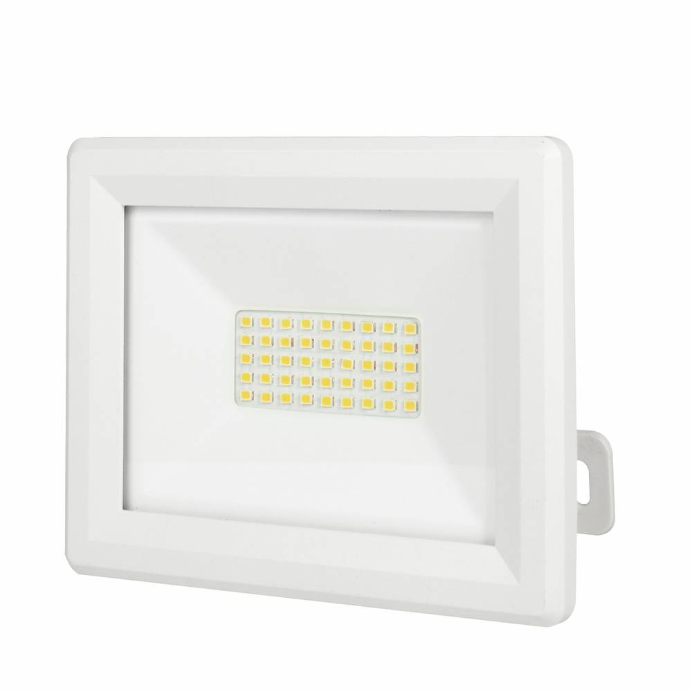 Projecteur LED Blanc 30W, 3300 lumens, IP65, 4000K Blanc-neutre, connecteur rapide, fixation orientable 3D - Tibelec-0
