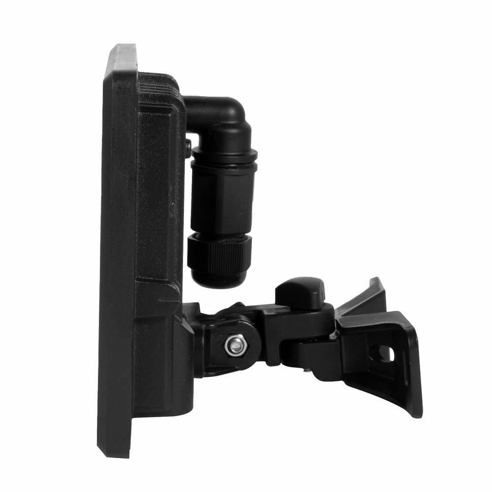 Projecteur LED Noir 30W, 3300 lumens, IP65, 4000K Blanc-neutre, connecteur rapide, fixation orientable 3D - Tibelec-3