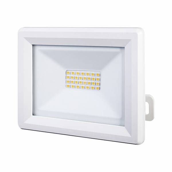 Projecteur LED Blanc 20W, 1880 lumens, IP65, 4000K Blanc-neutre, connecteur rapide, fixation orientable 3D - Tibelec