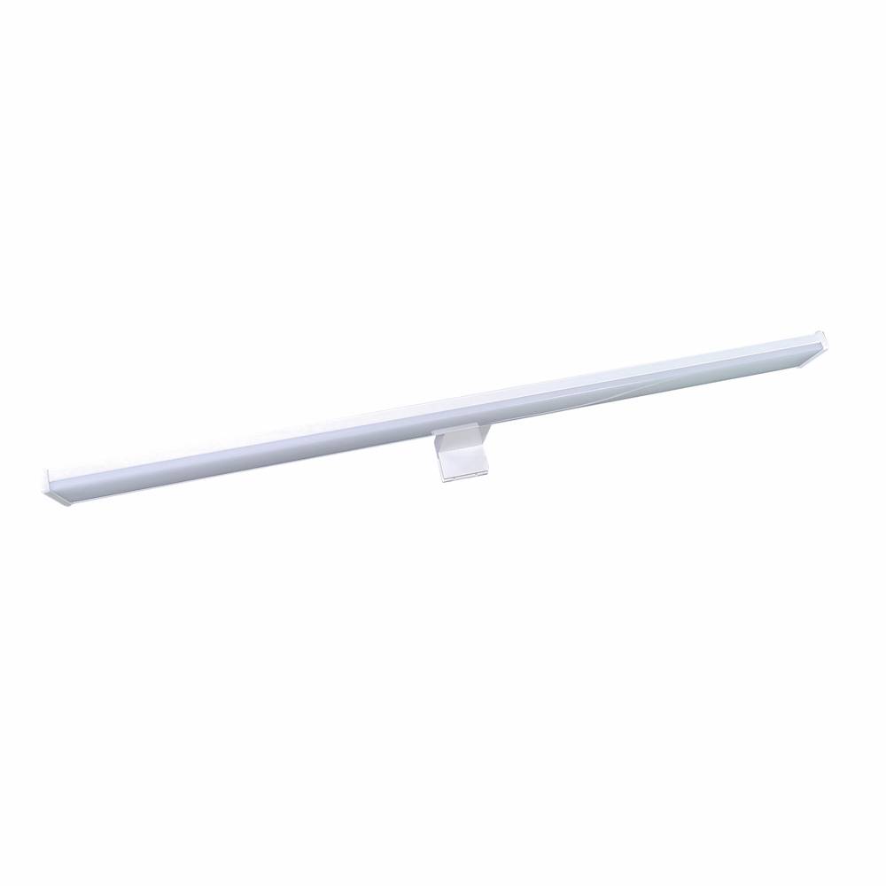 Applique miroir LED Blanc 60cm 12W 4000 lm IP44 4000K 3 types de fixation bornier intégré Gar. 5 ans-0