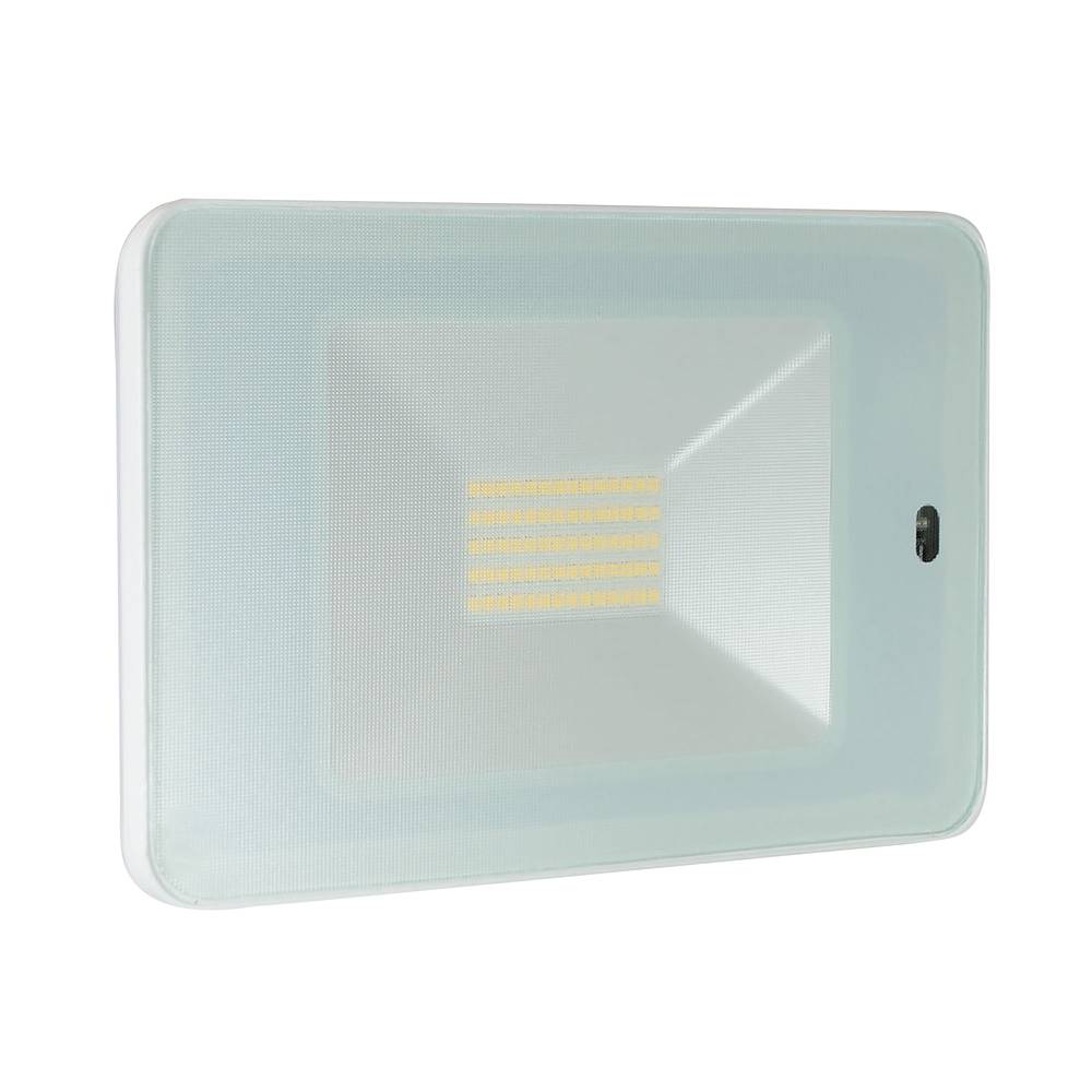Projecteur LED à télécommande blanc 52W 4100lm IP65 4000K détecteur de mouvement HF étrier orientable Gar. 3 ans-0