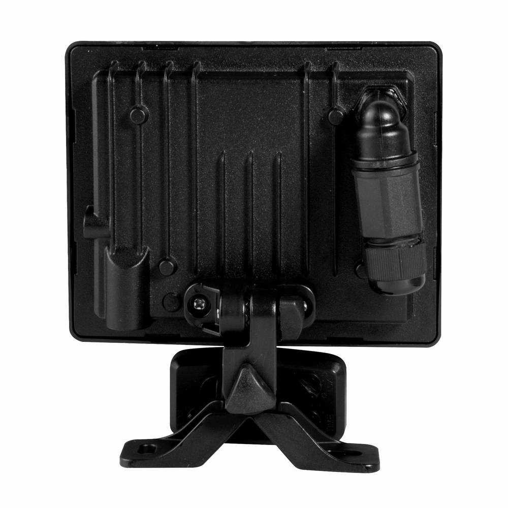 Projecteur LED Noir 30W 3300lm IP65 4000K détecteur de mouvement 3 réglages fixation orientable 3D-1