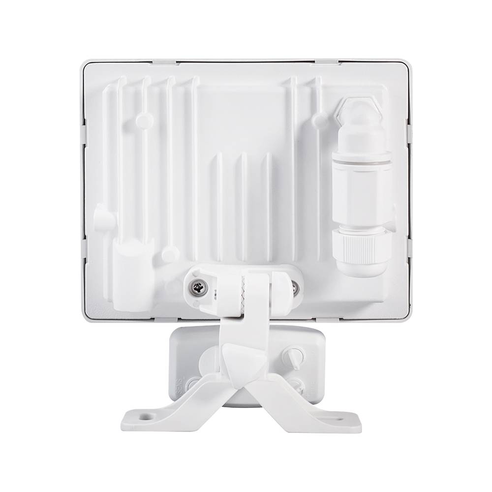 Projecteur LED Blanc 30W 3300lmIP65 4000K détecteur de mouvement 3 réglages fixation orientable 3D-1