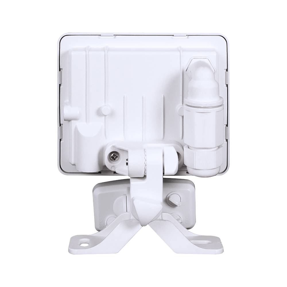 Projecteur LED Blanc 10W 940lm IP65 4000K détecteur de mouvement 3 réglages fixation orientable 3D-1