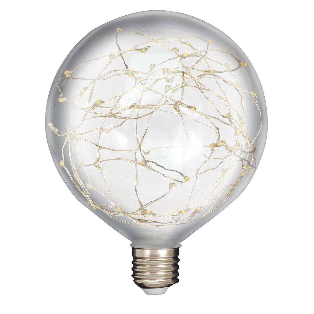 Ampoule LED Globe E27 Diam. 120mm 1.5W 55lm 3000K plastique haute résistance conçue pour l'extérieur-0