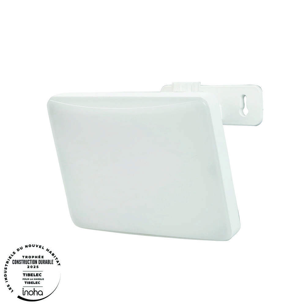 Projecteur LED écran Blanc 20W 2160lm IP65 lumière 4000K orientable 360 Gar. 5 ans-0