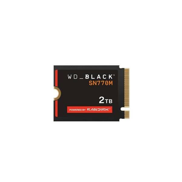Western Digital Black WD_BLACK SN770M NVMe, 2 To, M.2, 5150 Mo/s, 16 Gbit/s