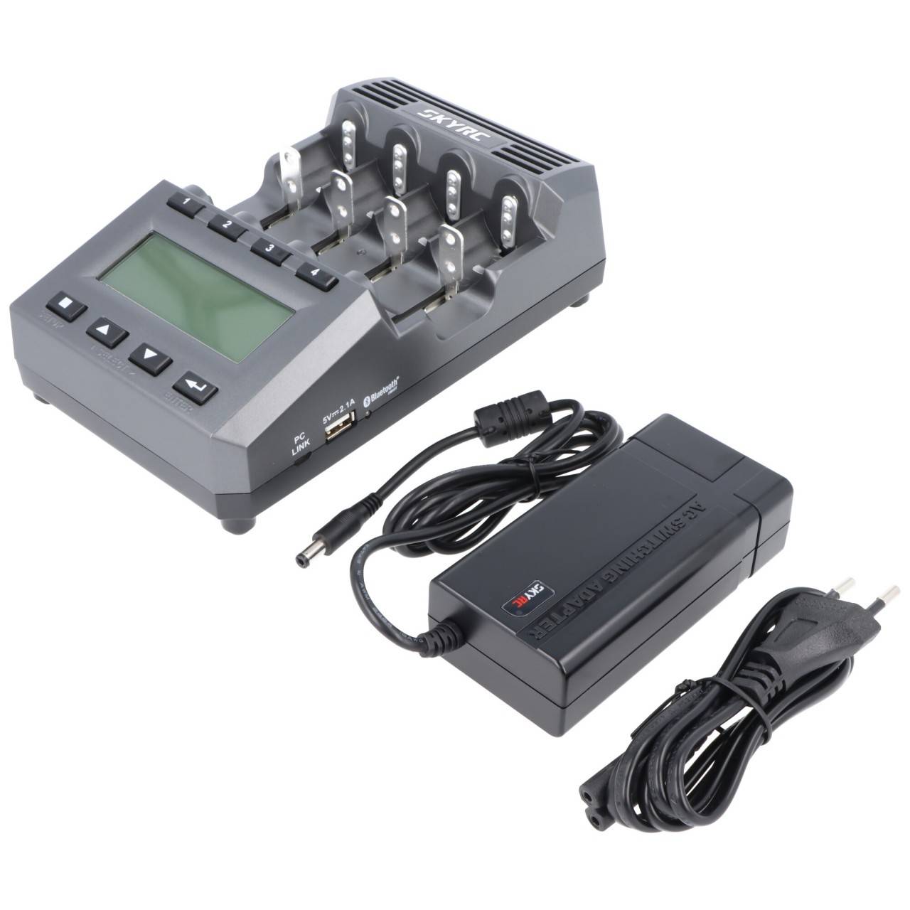 Chargeur et analyseur universel SkyRC MC3000, pour cellules rondes, avec contrôle par application-1