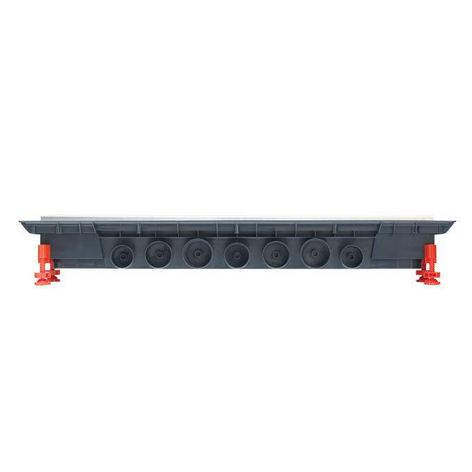 WIRQUIN Caniveau douche Venisio Expert Hauteur 89mm + Grille inox - 800mm-1