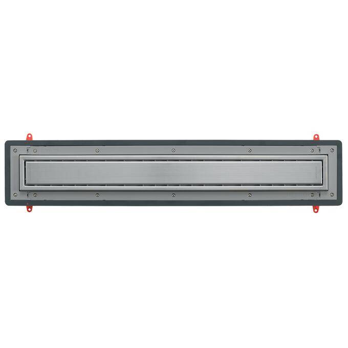 WIRQUIN Caniveau douche Venisio Expert Hauteur 89mm + Grille inox - 800mm-2