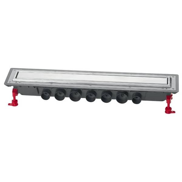 Caniveau douche VENISIO EXPERT Hauteur 89mm + Grille inox - 700mm