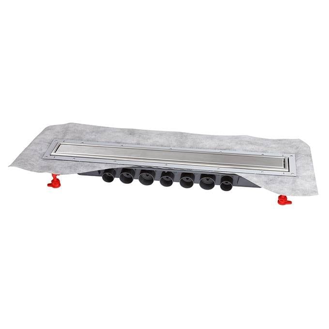 Caniveau douche VENISIO EXPERT Hauteur 89mm + Grille inox - 700mm-2