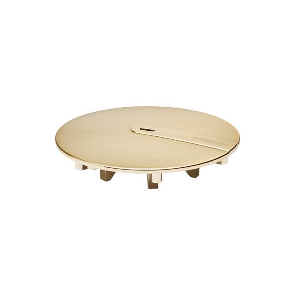 Wirquin Dôme ABS pour bonde de douche SLIM+ Ø90mm - or brossé