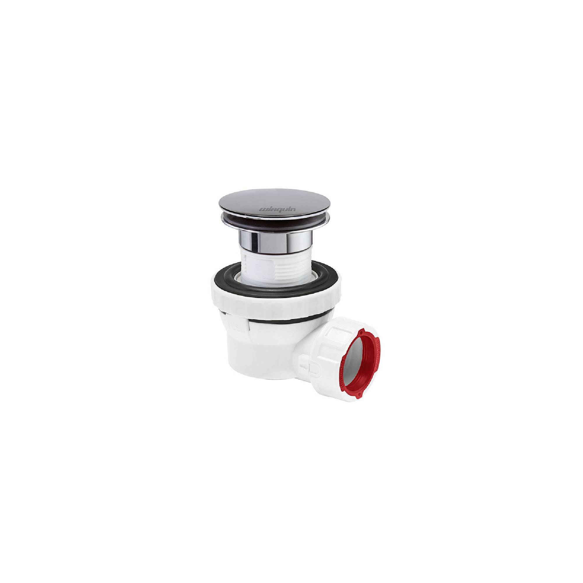 WIRQUIN Bonde et siphon Nano 6.7 pour lavabo ultra compact Quick clac-0