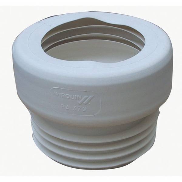 Sortie de cuvette wc droite à lèvres diamètre 100
