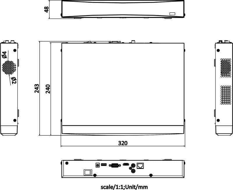 Hikvision DS-7608NXI-K1(D)/Alarm4+1 8-canaux 1U AcuSense K VPro NVR-2