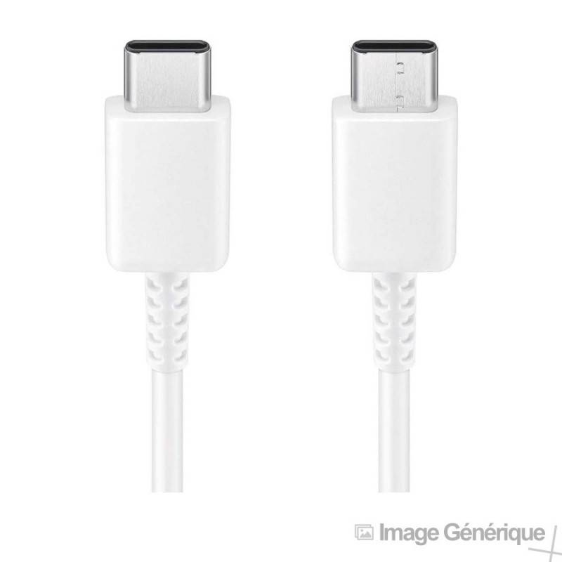 Samsung - Câble USB Type-C Vers USB Type-C - 1m - Blanc (En Vrac)-2