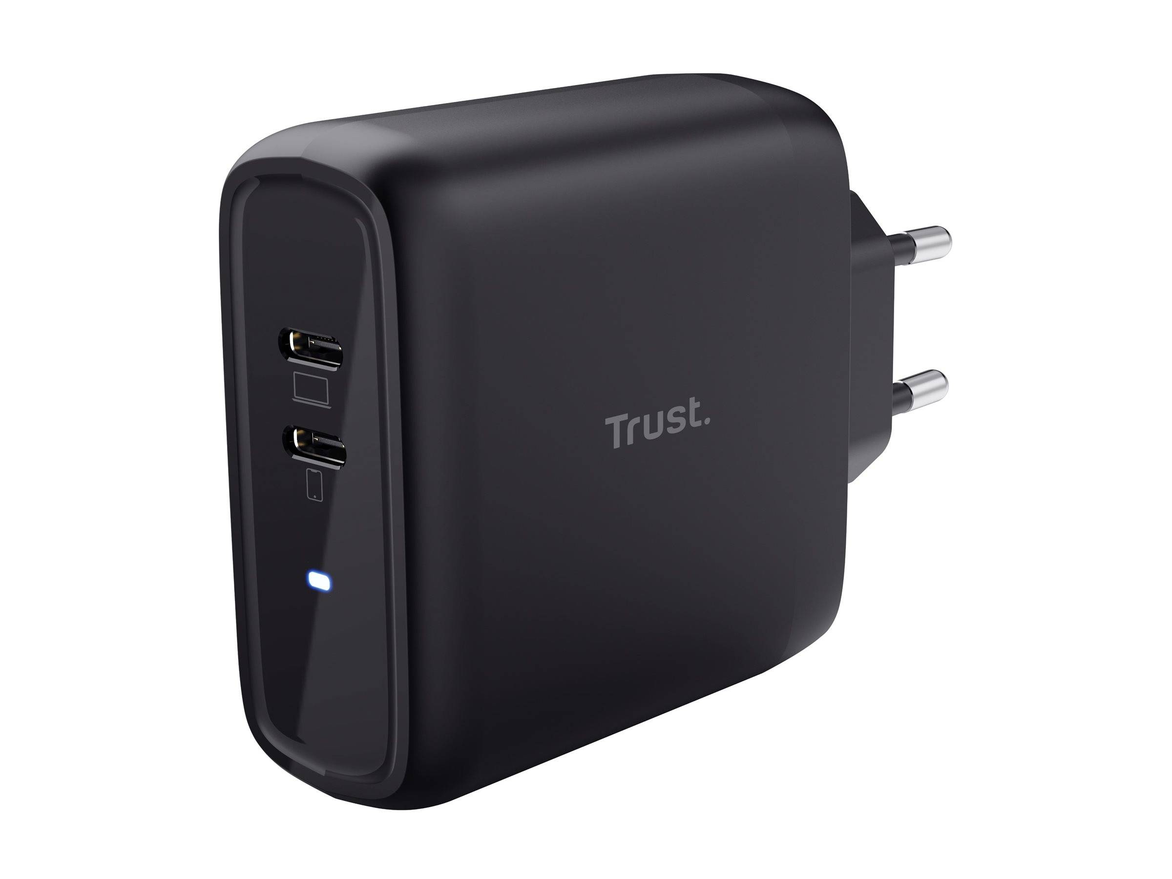 TRUST MAXO 65W 2P USB-C Charger Black-4