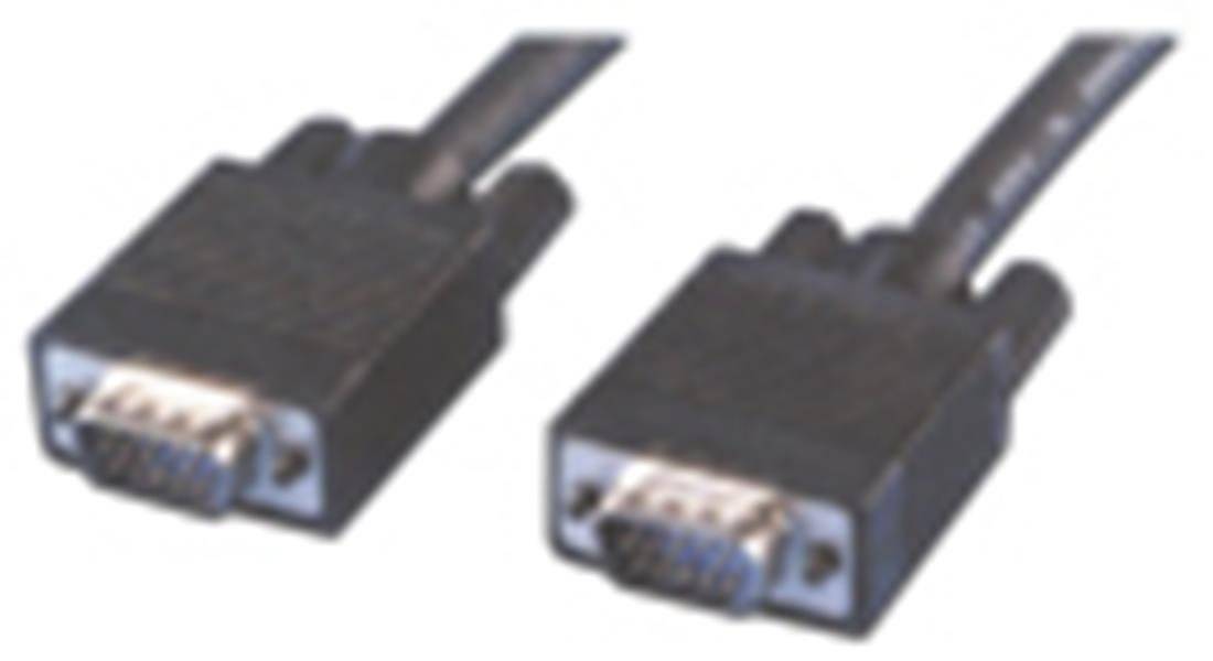MCL Cable VGA HD15 male / male (blindage par feuillard) - 2m (P)-0