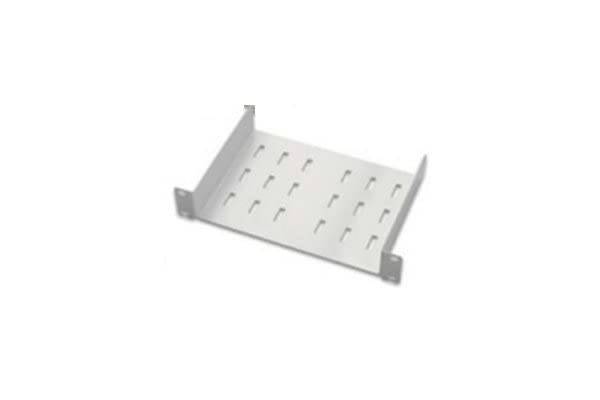 EKIVALAN Etagère fixe 10", 1U, prof. 150mm, grise-2