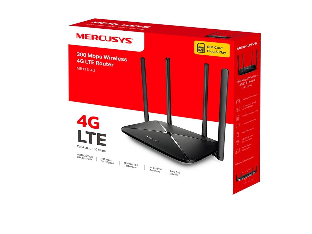 TP-LINK N300 Wi-Fi 4G LTE Router Build-In 150Mbps 4G LTE Modem-2