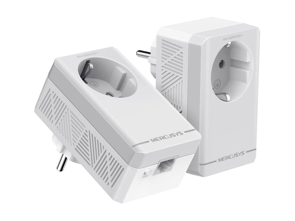 TP-LINK AV600 Passthrough Powerline Starter Kit-2