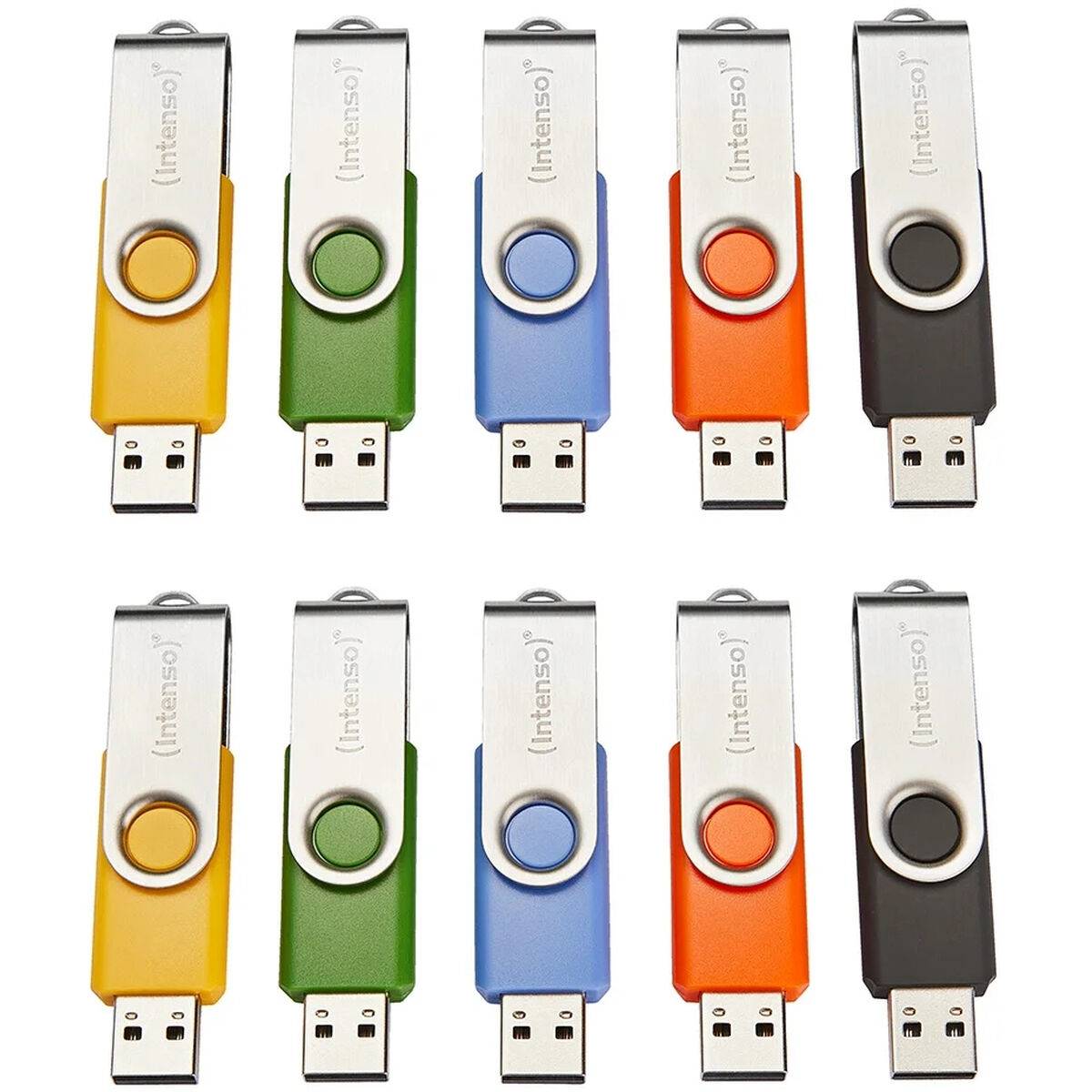 INTENSO Clé USB 2.0 Basic Line - Pack de 10 x 16 Go-1