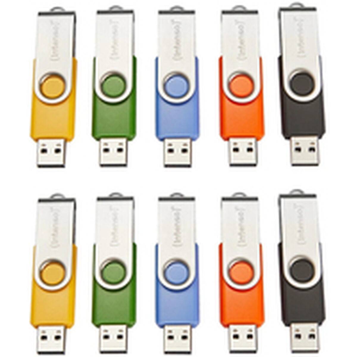 INTENSO Clé USB 2.0 Basic Line - Pack de 10 x 16 Go-2