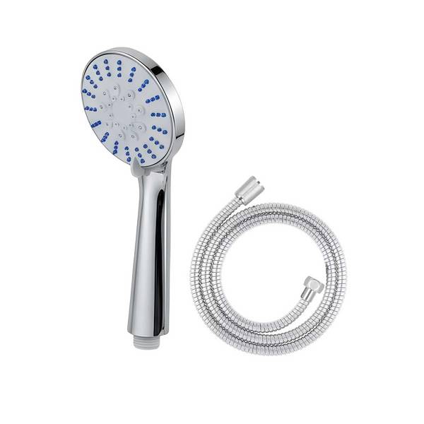 Pommeau de Douche Multijet avec Flexible 1.5m et Support Mural