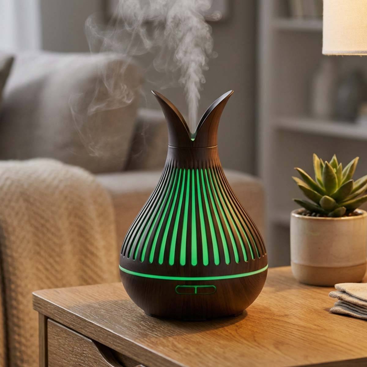 Diffuseur d’Arômes et Humidificateur design Vase Décorative 500ml-2