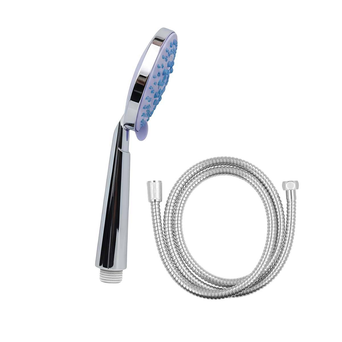 Pommeau de Douche Multijet avec Flexible 1.5m et Support Mural-1