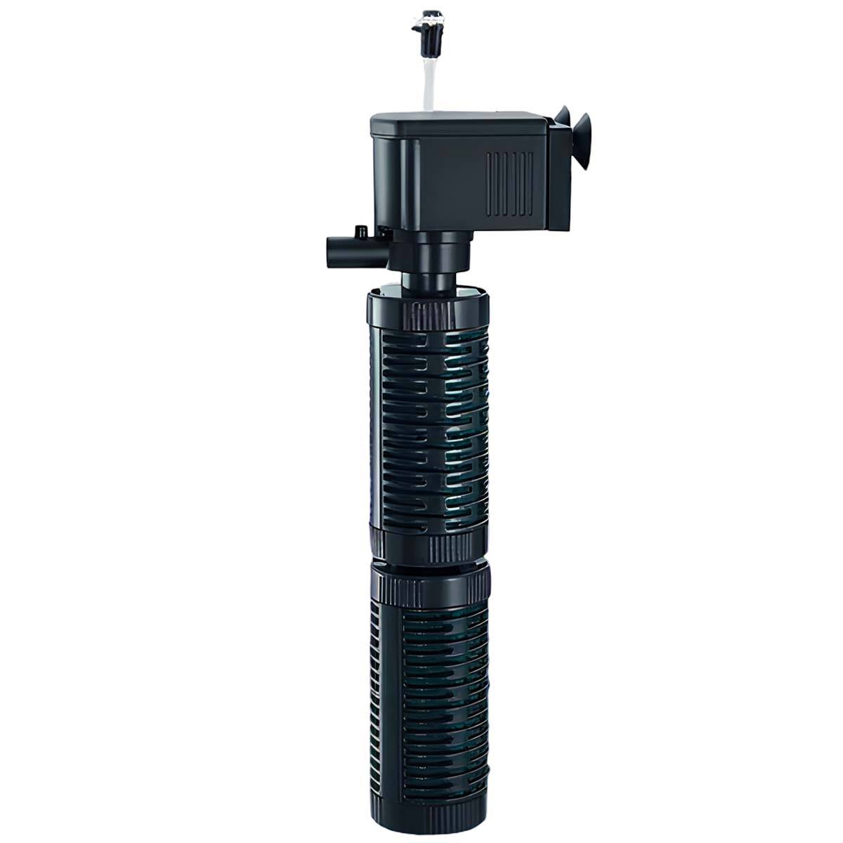 Pompe de Filtration Submersible 3-en-1 14W pour Aquarium Débit 1020L/h-0