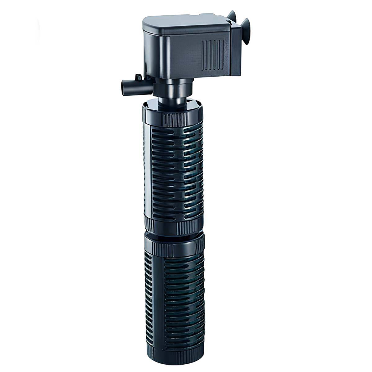 Pompe de Filtration Submersible 3-en-1 14W pour Aquarium Débit 1020L/h-1