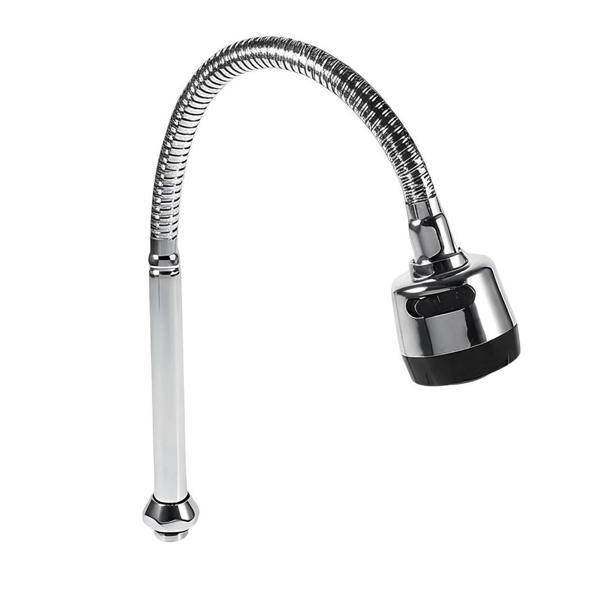 Flexible pour Robinet de Cuisine Rotatif à 360° Double jet-0