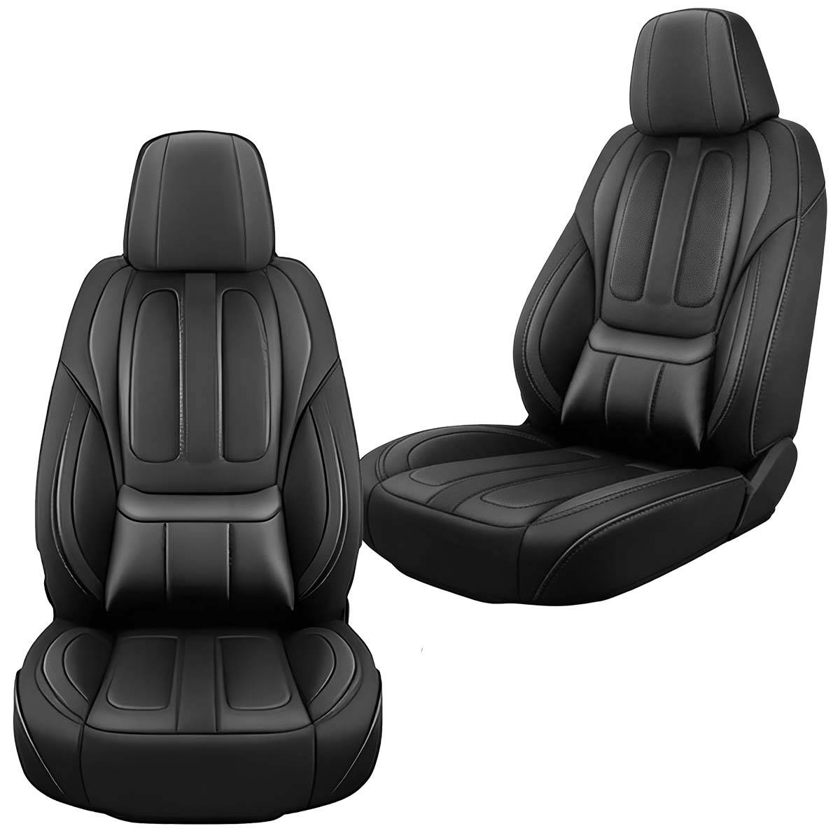 Housses Ajustables pour Sièges Auto Avant Doubles et Banquette Arrière-3