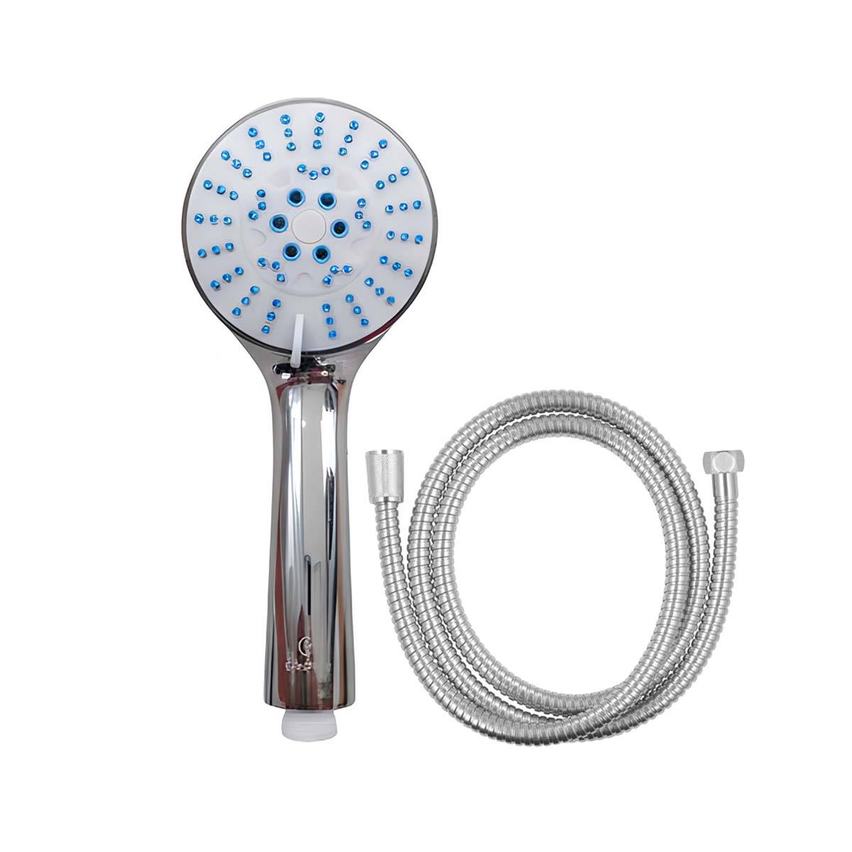 Pomme de Douche pour Salle de Bain avec Flexible 1.5m Inox-1