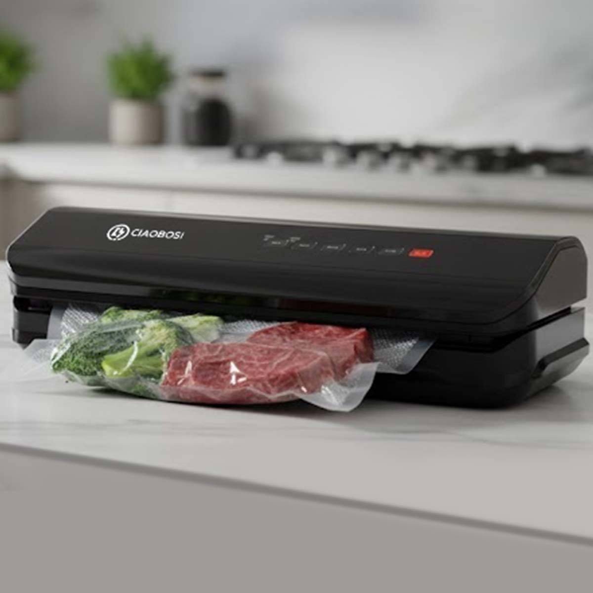Machine à Emballer Automatique des Aliments par Sous Vide 120W-2
